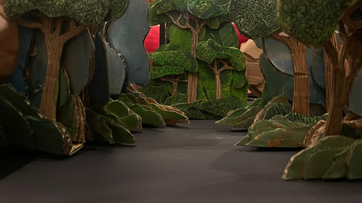 Miniature Set for the Musical 